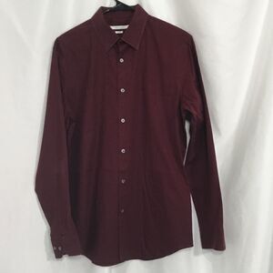 Perry Ellis Portfolio Slim Fit Dress Shirt (H6)